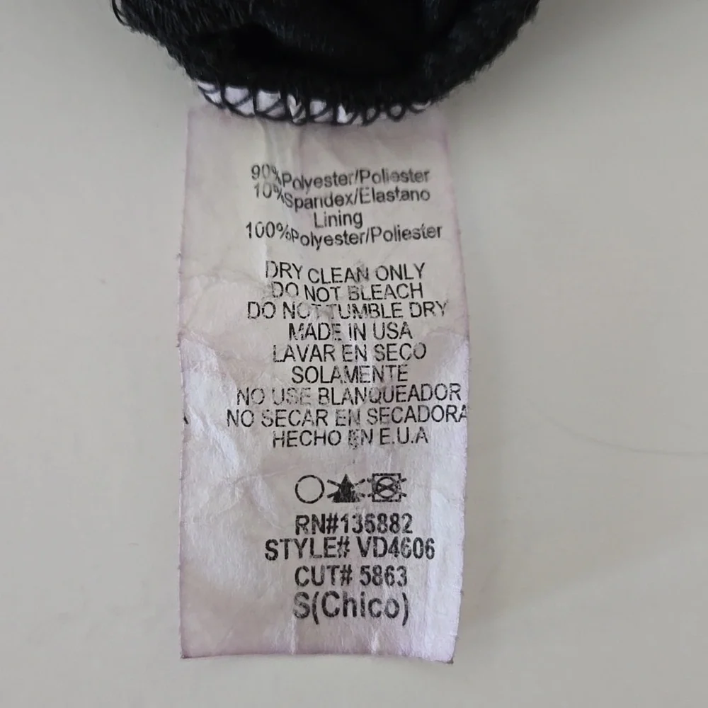 Black Velvet Midi Slip Dress Small | Stretchy Lined Bodycon by The Vintage Shop - Picture 9 of 9